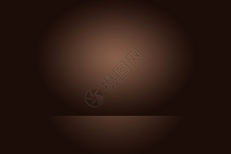 抽象褐色梯度用作产品展示的背景图片