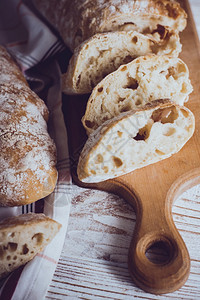 玉米面包软自制面包意大利菜图片