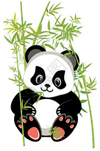 卡通可爱的熊猫图片