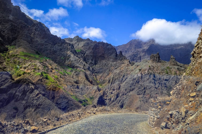 山太安岛的地景观非洲角渡山太安岛的地景观角渡图片
