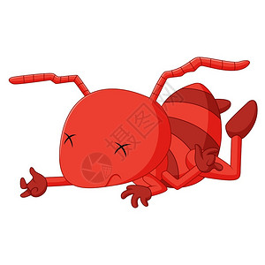 可爱的红色蚂蚁图片
