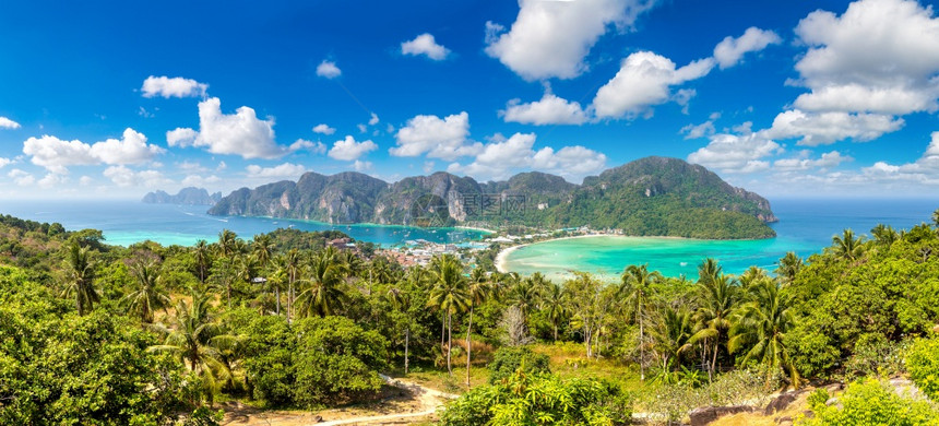 泰国菲登岛屿的美景图片