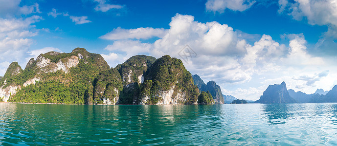 棘轮套语夏日在泰国切罗兰湖大草原坝乔苏克公园背景