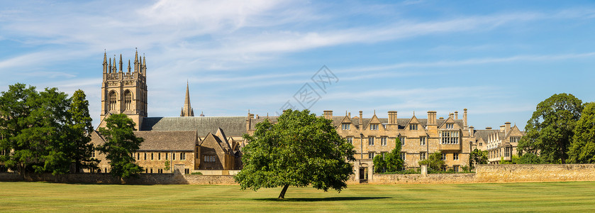 梅尔顿大学牛津郡英格兰联合王国背景图片