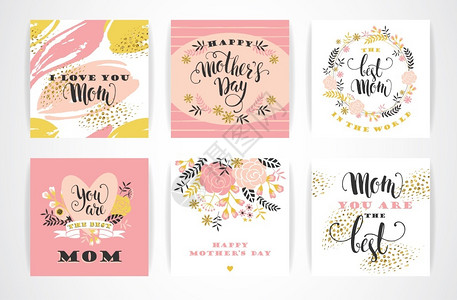 一群快乐的母亲每天用鲜花写贺卡矢量插图一群快乐的母亲每天用花写贺卡图片