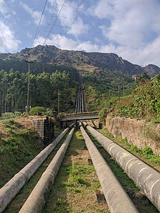 石油化工管道喀拉电力生产管道背景