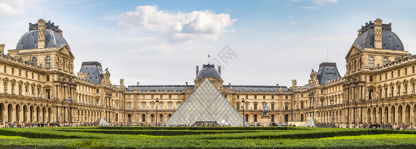 夏天的日子里巴黎豪华舞厅背景图片