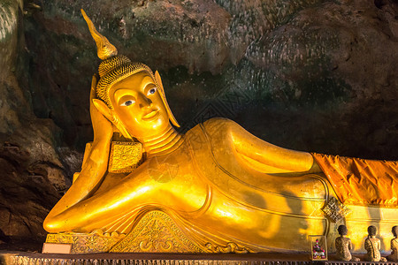 山洞穴monkey洞穴位于泰兰邦的phang高清图片