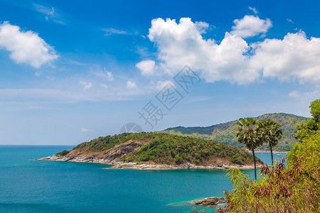 夏日的在泰国普吉蓬斗篷高清图片