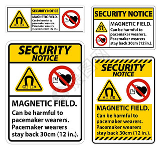 安全通知磁场可能对起搏器磨损者有害图片