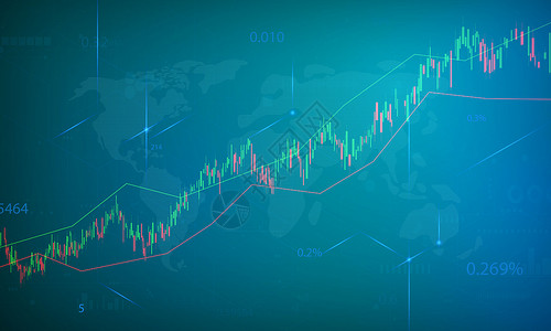 科洛夫含有图表商业和金融概念及报告抽象技术通信概念矢量背景的经济图表设计图片