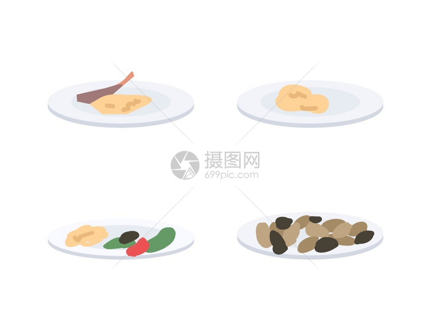 矢量食物烹饪图片