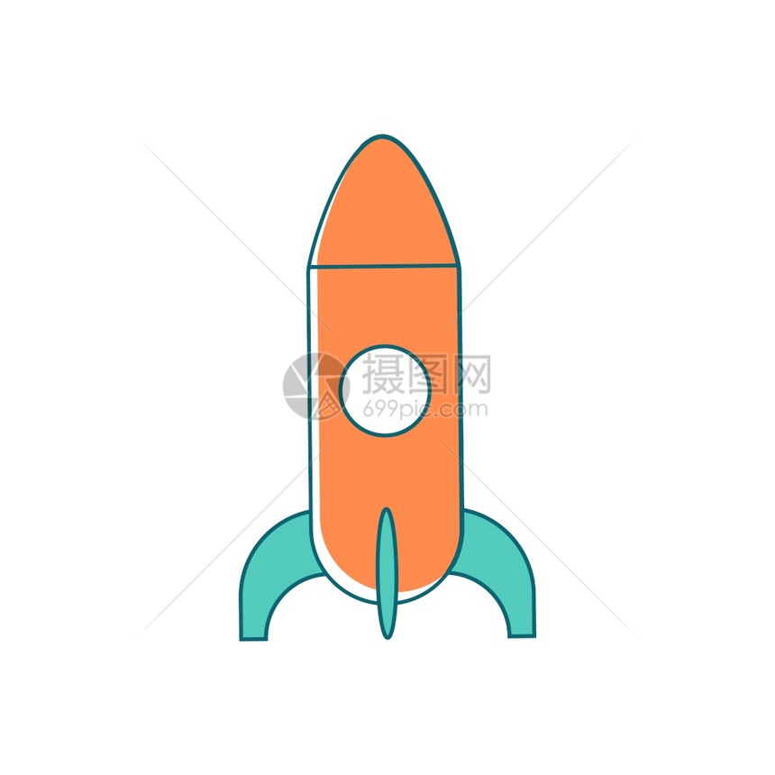 火箭图形设计图片