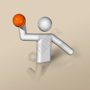 三维水球符号奥林匹克运动插图水球3d图标奥林匹克运动图片