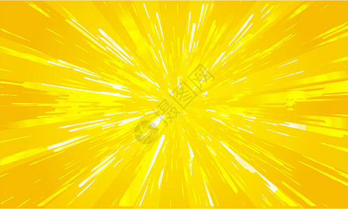 flash动画模板抽象黄色漫画缩放背景加速动画超快缩放矢量图解概念背景