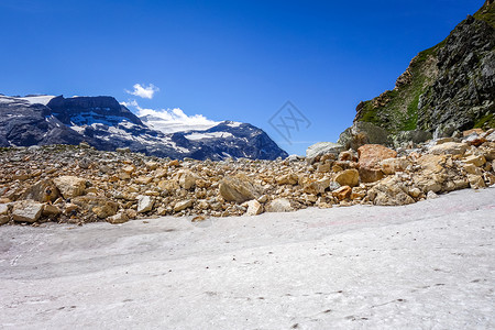 高山地冰川和白雪风景法国高地冰川和白雪风景法国高地高清图片