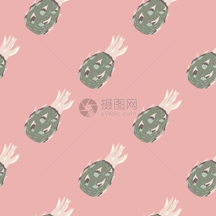粉色光底的灰抽象龙果圆形图案以灰色抽象的龙果圆形图案用于织物设计纺品印刷包装覆盖矢量图解粉色光底的灰抽象龙果圆形图案糊色图案灰抽图片