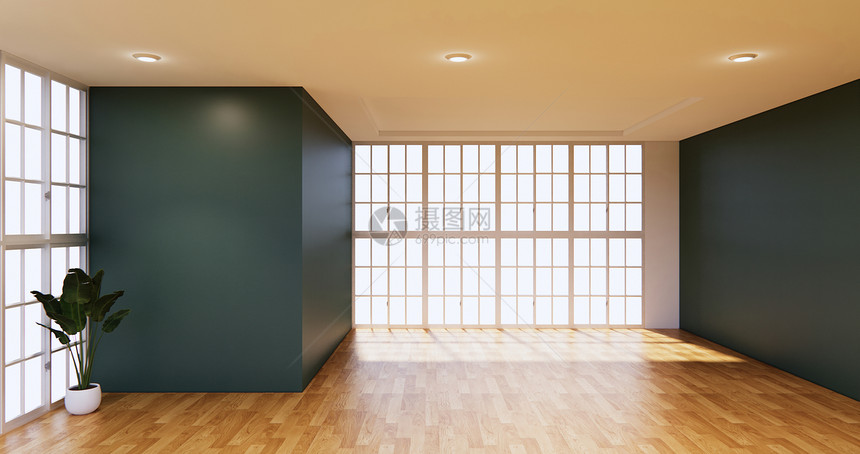 内部办公室模拟全景清风办公室日本式的3d图片