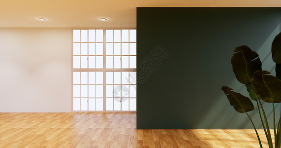 内部办公室模拟全景清风办公室日本式的3d背景图片