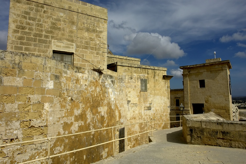 古老的麦尔塔建筑在戈佐岛图片