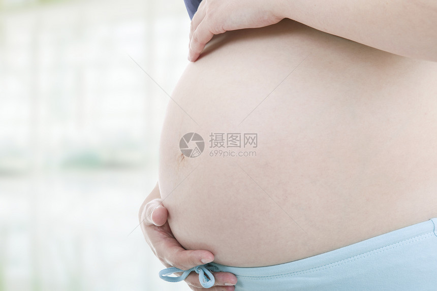 产前孕妇肚子图片