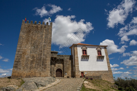 Belmont城堡古老的Portugal村靠近Coviha图片