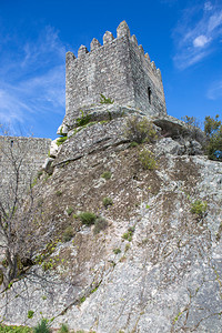 古老的城堡村庄靠近ColvihaPortugalcorteha城堡图片