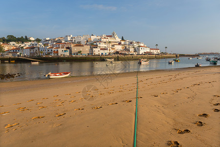 位于Portugalrve的fagudo渔村的图片高清图片