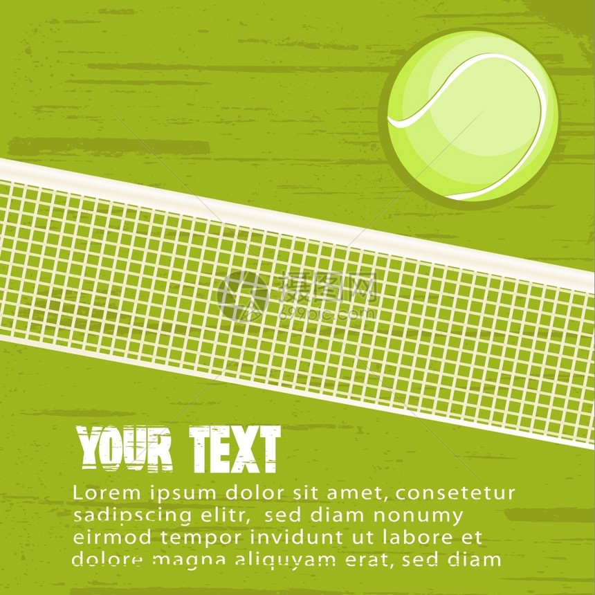 网球的格朗盖背景您的文本有一个位置图片