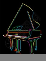 古典钢琴钢琴右踏板高清图片