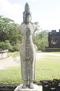 斯里兰卡Polannaruwa的BodhisattvaBodhisattva法规背景图片