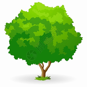 绿树背景图片