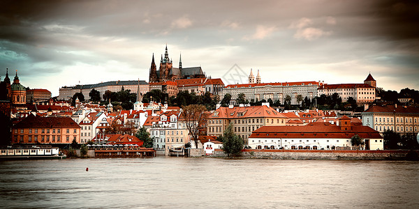 捷克旧布拉格的古老风照片图片