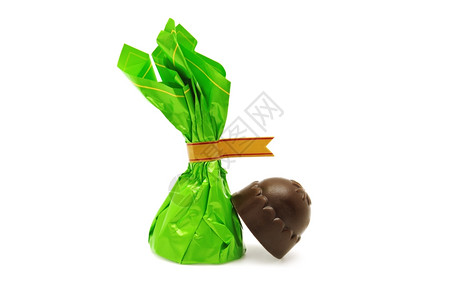 巧克力和糖果包装纸背景图片