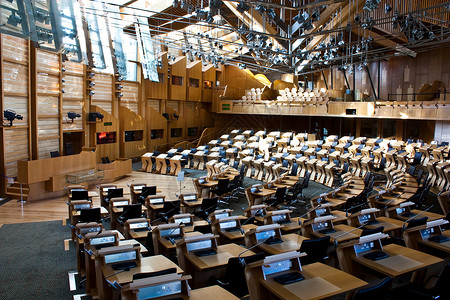 204年建立的爱丁堡议会内部高清图片