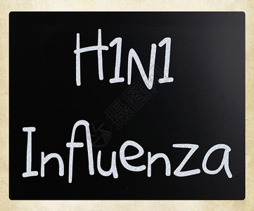 莱别斯基病毒H1N流感的图像背景