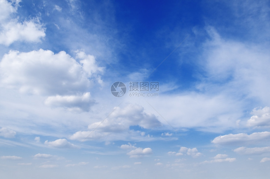 蓝天空图片