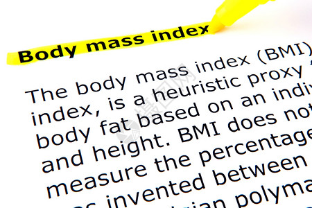 体重指数BMI图片