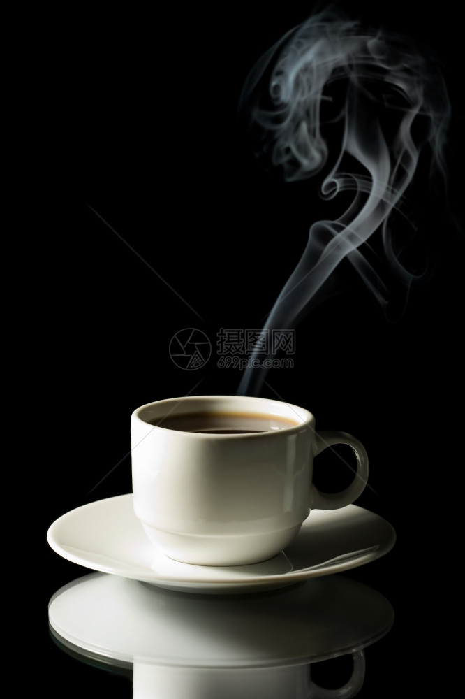 咖啡杯加蒸汽图片
