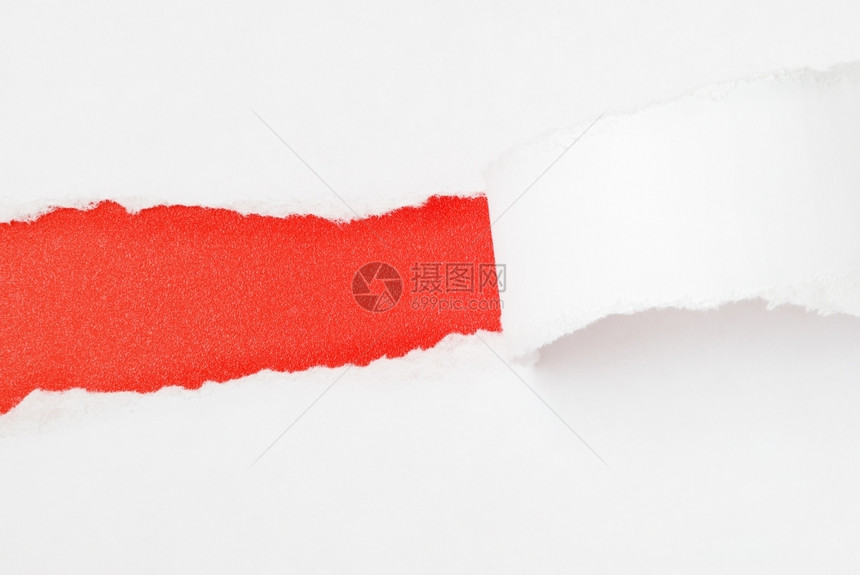 红色背景的白纸最高视野图片