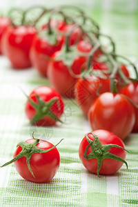 熟西红番茄加绿色图片