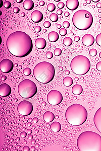 粉红色水滴背景图片