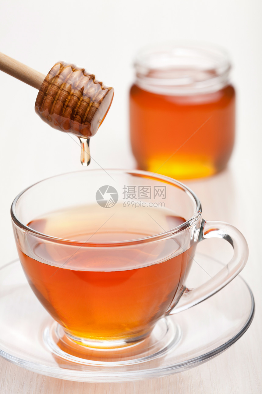 加蜂蜜茶图片