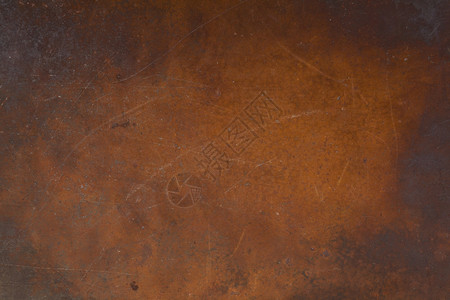 肮脏划痕和生锈的金属质料背景图片