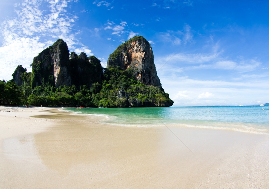 泰国安达曼海热带滩图片