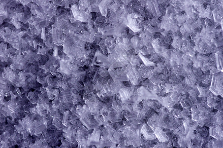蓝色霜冻冰立方体纹理图片