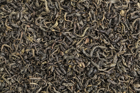 流行的春米绿色茶叶背景素材高清图片