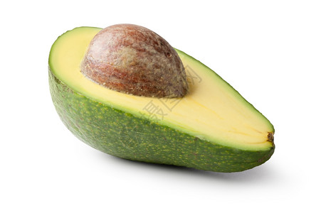 Avocado孤立在白色上Avocado孤立在白色背景上图片