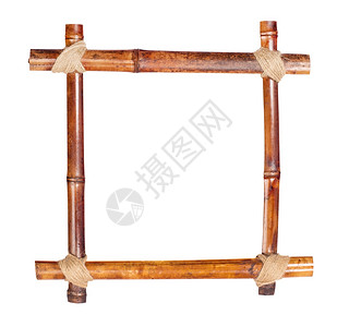 竹框背景图片