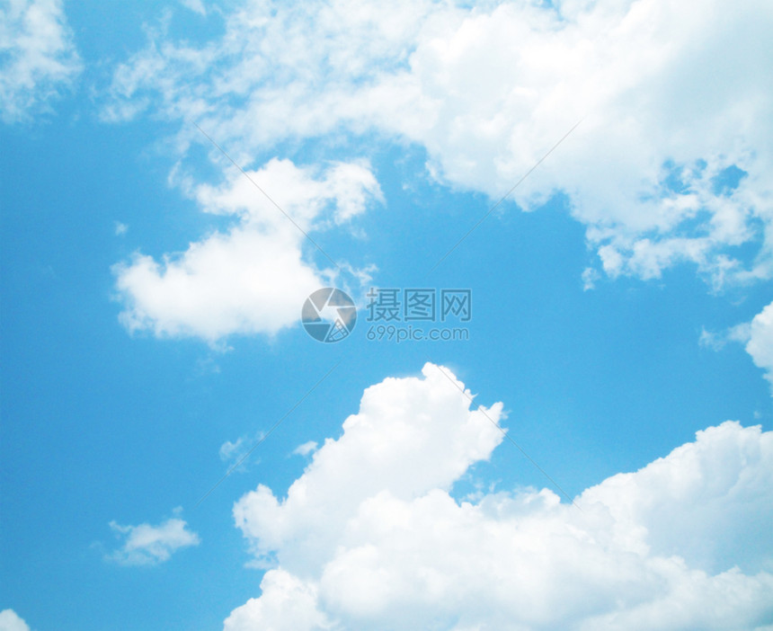 蓝天云图片